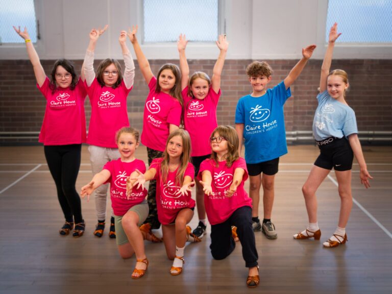 Claire House siblings prepare to take to the dance floor for Strictly fundraiser