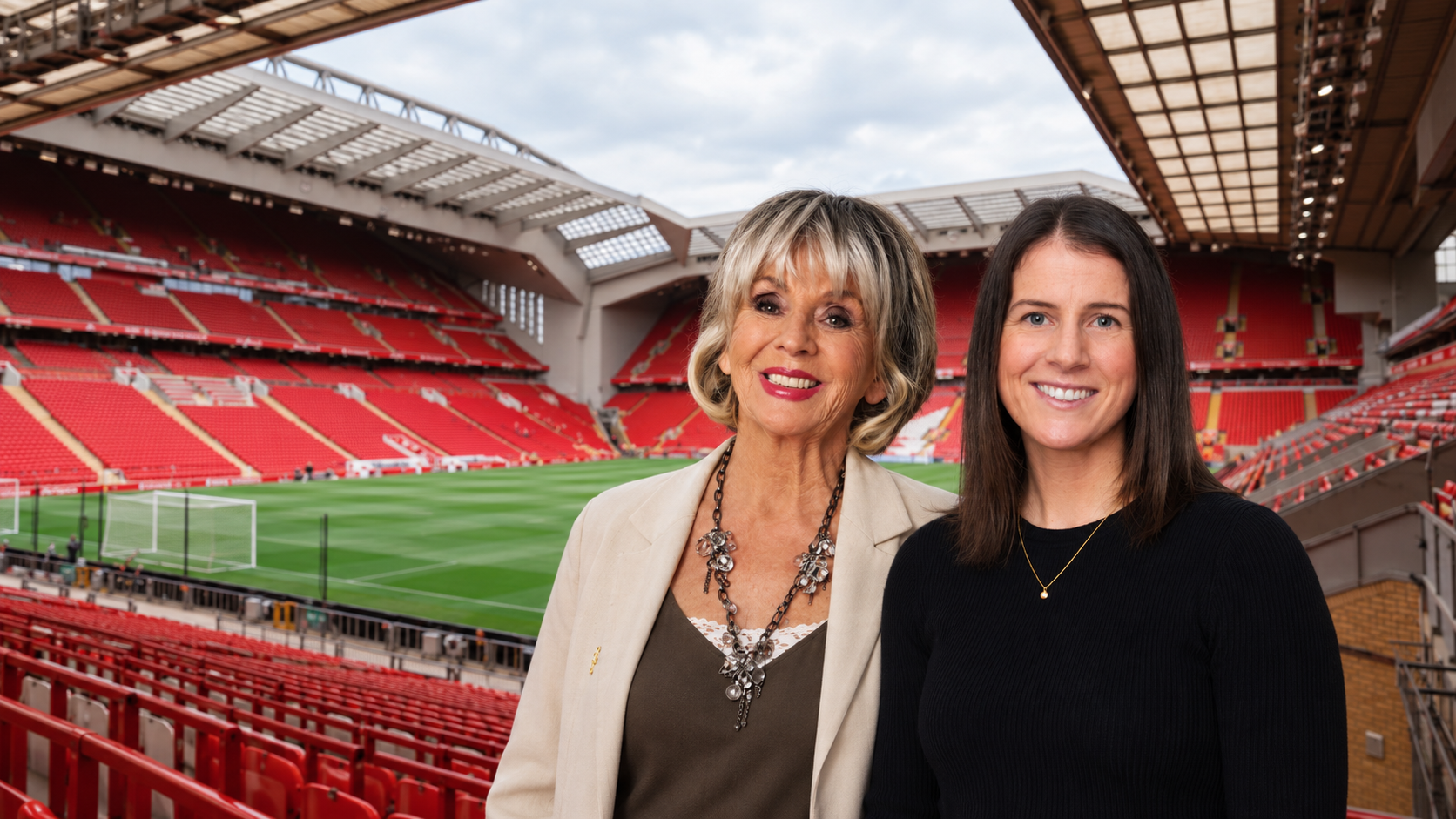 Niamh Fahey and Sue Johnston join LFC Kip on the Kop 2026
