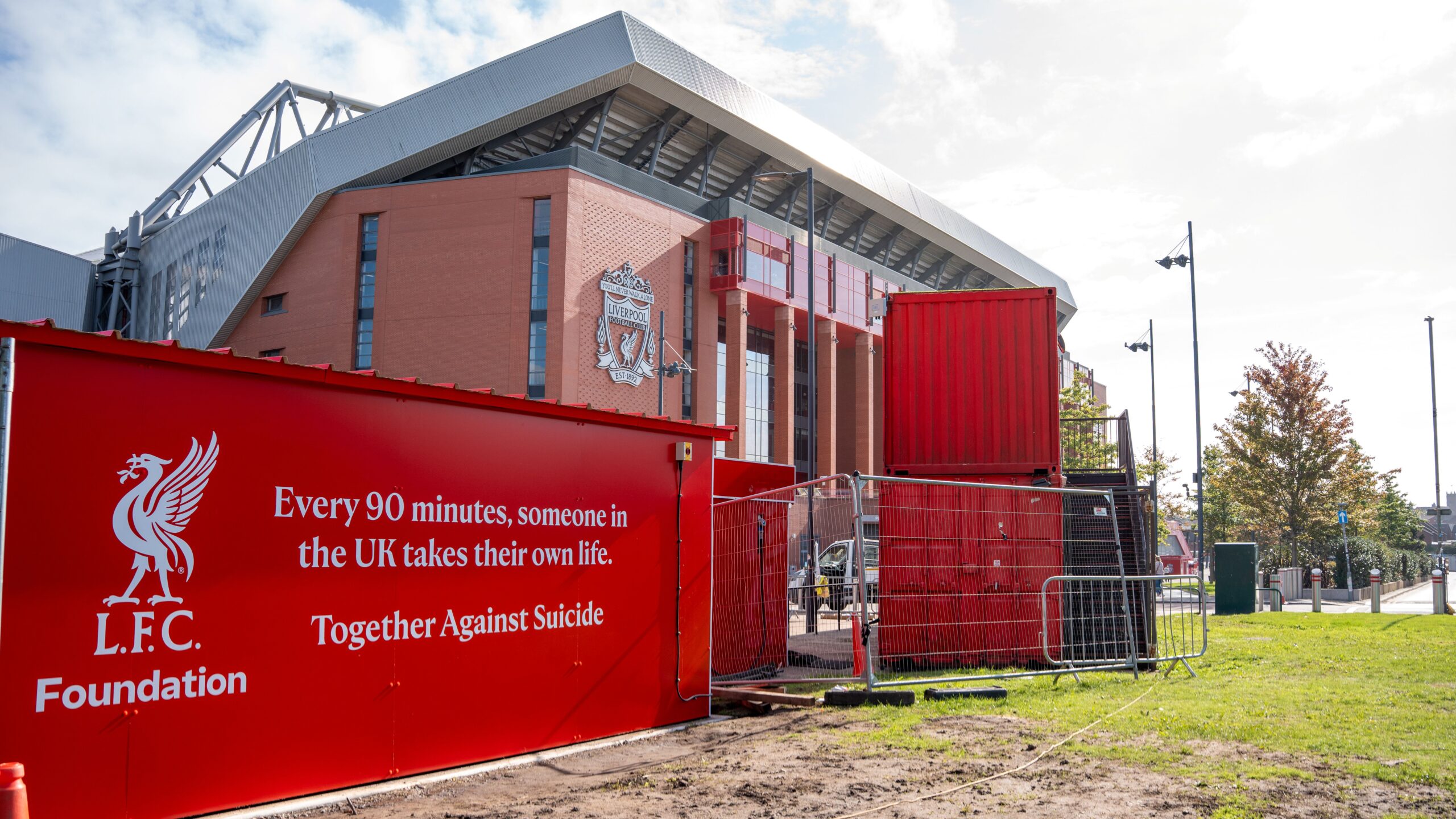 Liverpool FC opens permanent mental wellbeing hub at Anfield