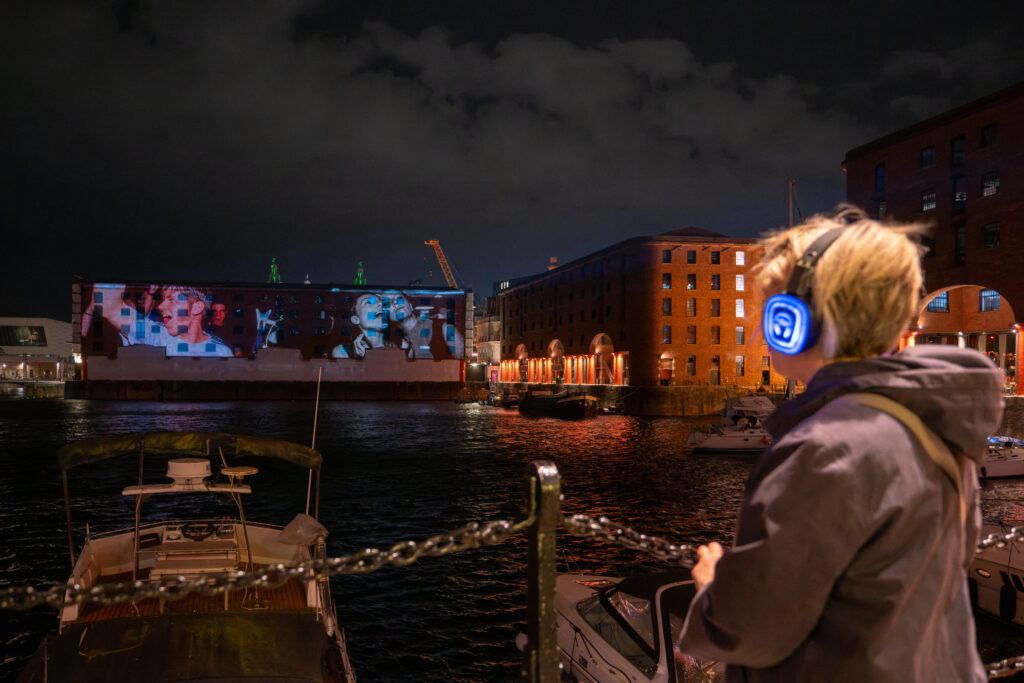 Royal Albert Dock Lights Up Liverpool’s Clubbing History With Special Projection