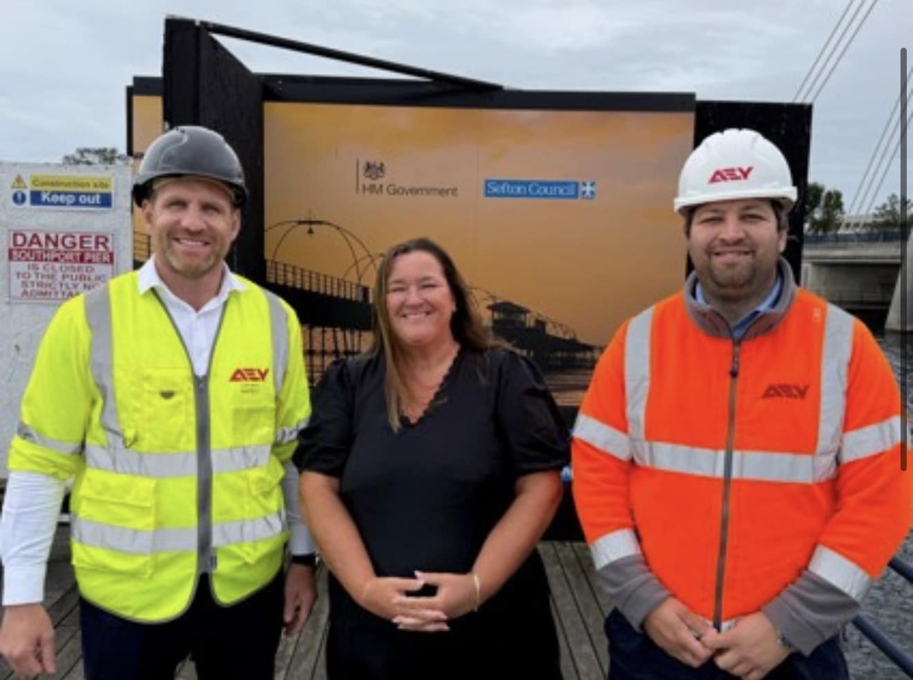 Southport Pier restoration moves to next stage with new British steel