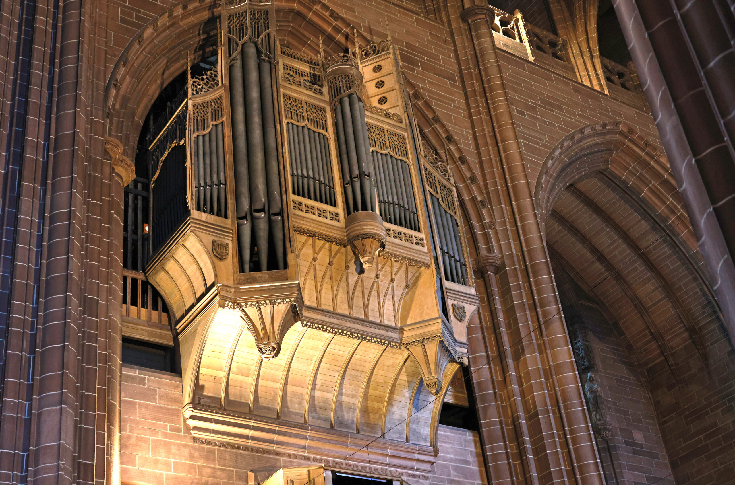 Liverpool Cathedral launches Organ October to celebrate Grand Organ centenary