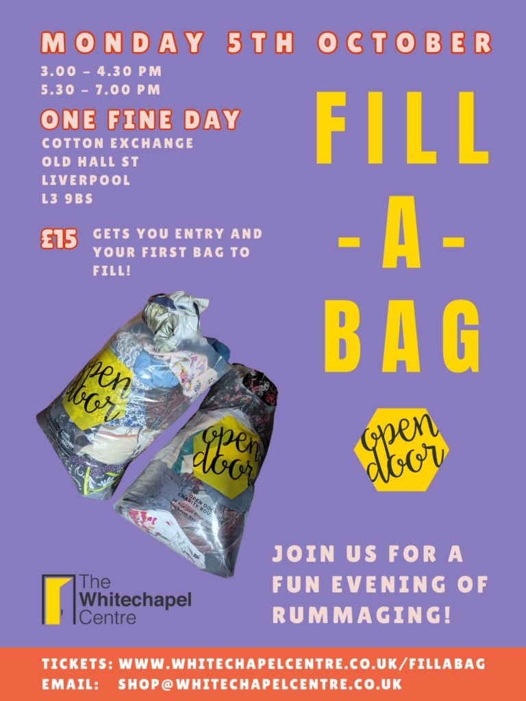Popular Fill A Bag event returns to Liverpool in support of homelessness charity