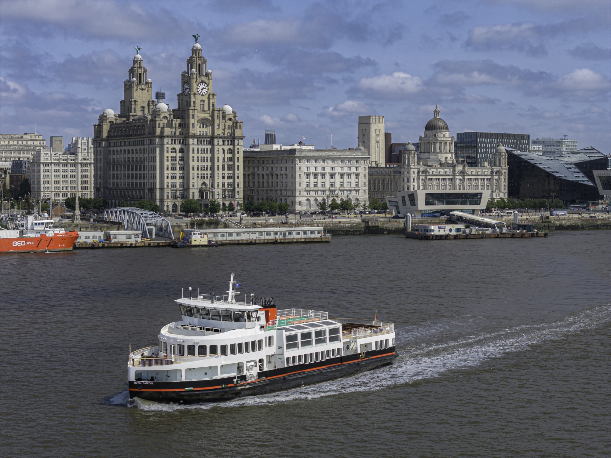New £26m Royal Daffodil makes maiden voyage on River Mersey