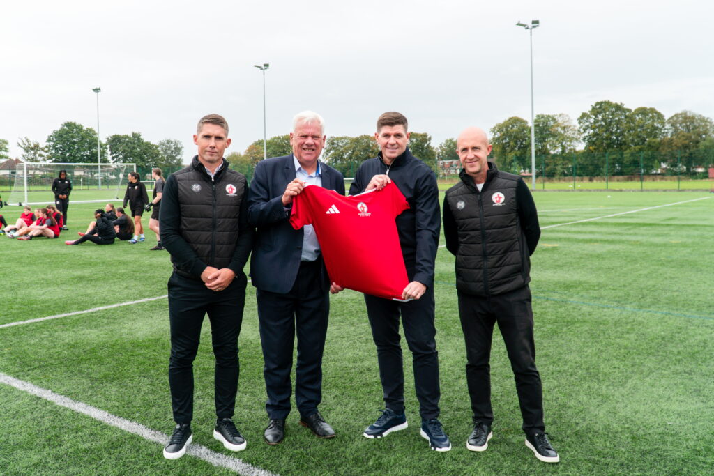Steven Gerrard unveils multi-million-pound plans for new sports facilities across Merseyside