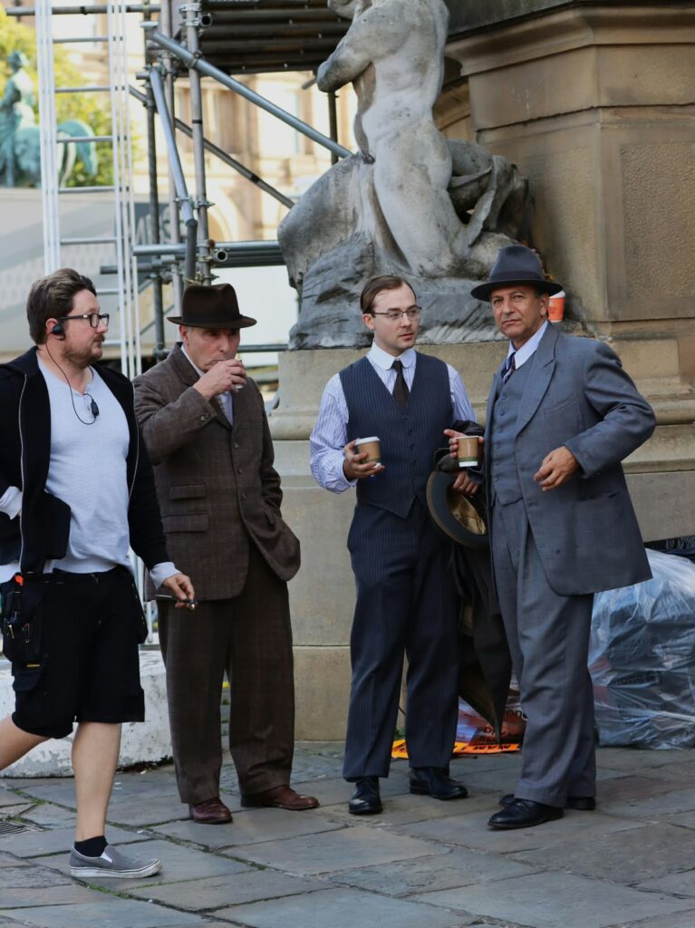New Hercule Poirot scenes filmed at St George’s Hall and Hamilton Square