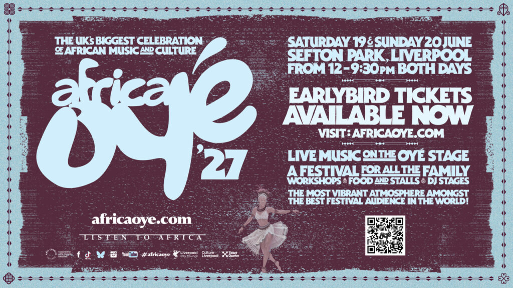 Africa Oyé Confirms 2027 Dates As Liverpool Festival Celebrates 35 Years
