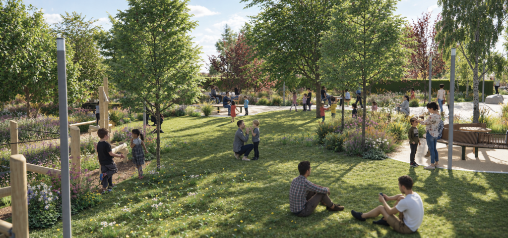 Work begins on major new public park at former Royal Liverpool Hospital site