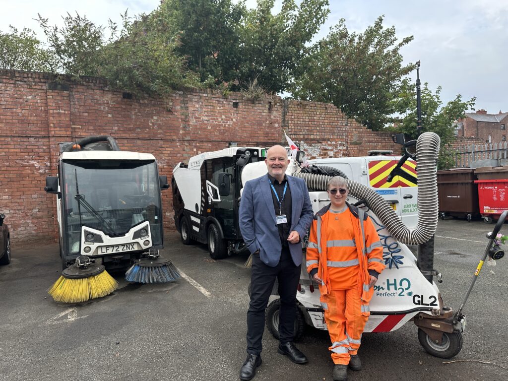 Meet Vicky: The Sefton street cleaner helping keep communities looking their best