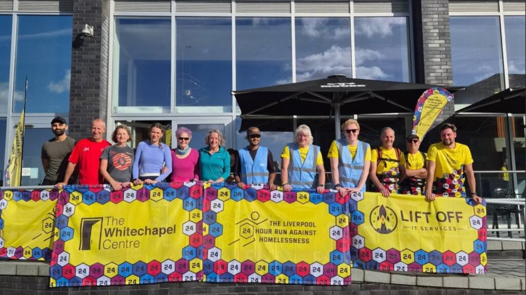 Liverpool's first 24 Hour Run Against Homelessness raises over £5,200