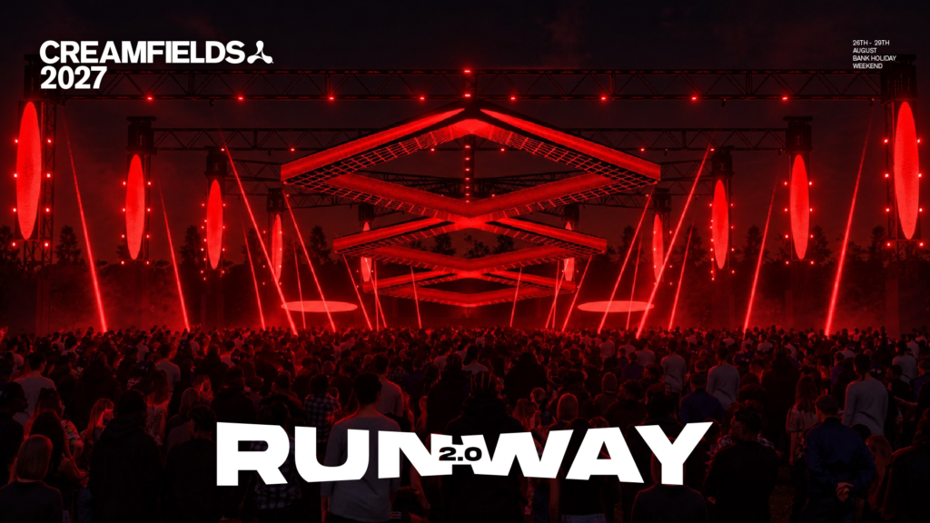 Creamfields unveils spectacular Runway 2.0 stage for 30th anniversary festival in 2027