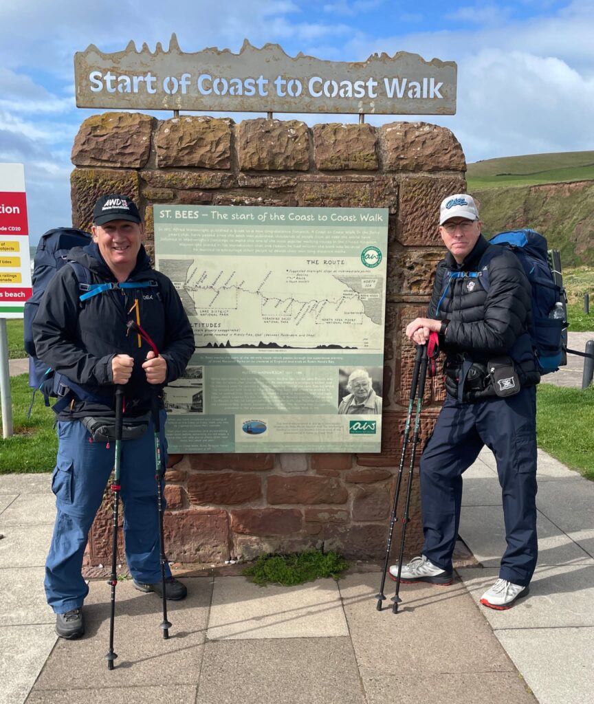 Friends raise more than £3,500 for Elsie’s Story, Alice’s WonderDance and Bebe’s Hive after epic Coast to Coast walk