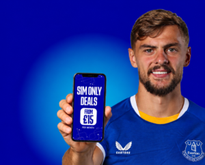 Everton FC launches new mobile phone service with exclusive rewards for fans