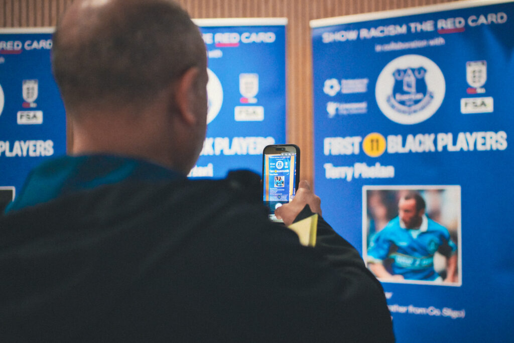 Everton celebrates club’s first 11 Black male players with Black History Month exhibition