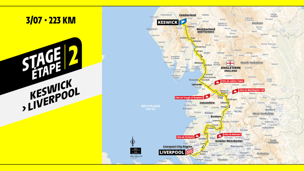 Full Liverpool route revealed for Tour de France 2027