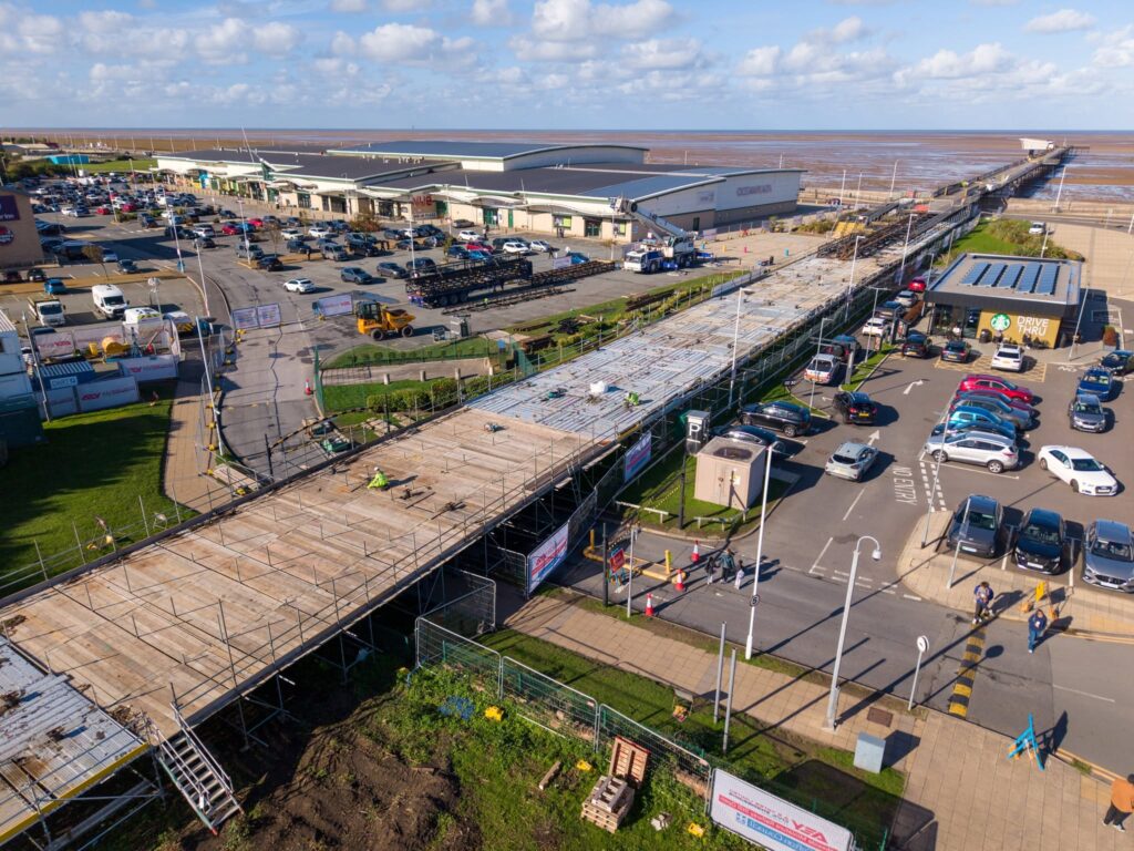 Sensational drone pictures reveal scale of £20m Southport Pier restoration