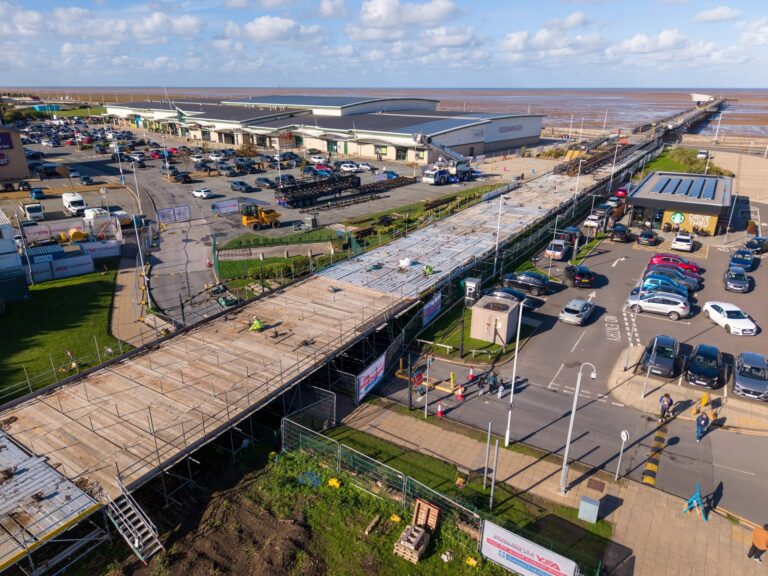 Sensational drone pictures reveal scale of £20m Southport Pier restoration