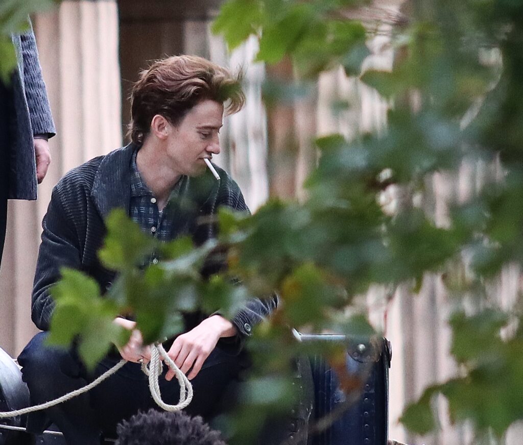 Beatles film recreates John Lennon’s historic departure for Hamburg in Liverpool