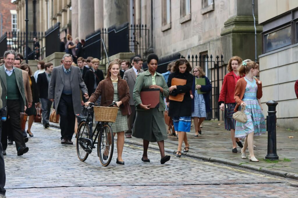 John Lennon’s art school days recreated as Beatles filming continues in Liverpool