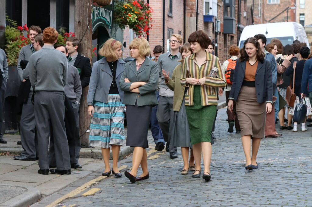 John Lennon’s art school days recreated as Beatles filming continues in Liverpool