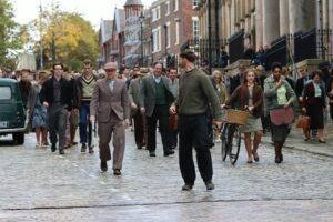 John Lennon’s art school days recreated as Beatles filming continues in Liverpool