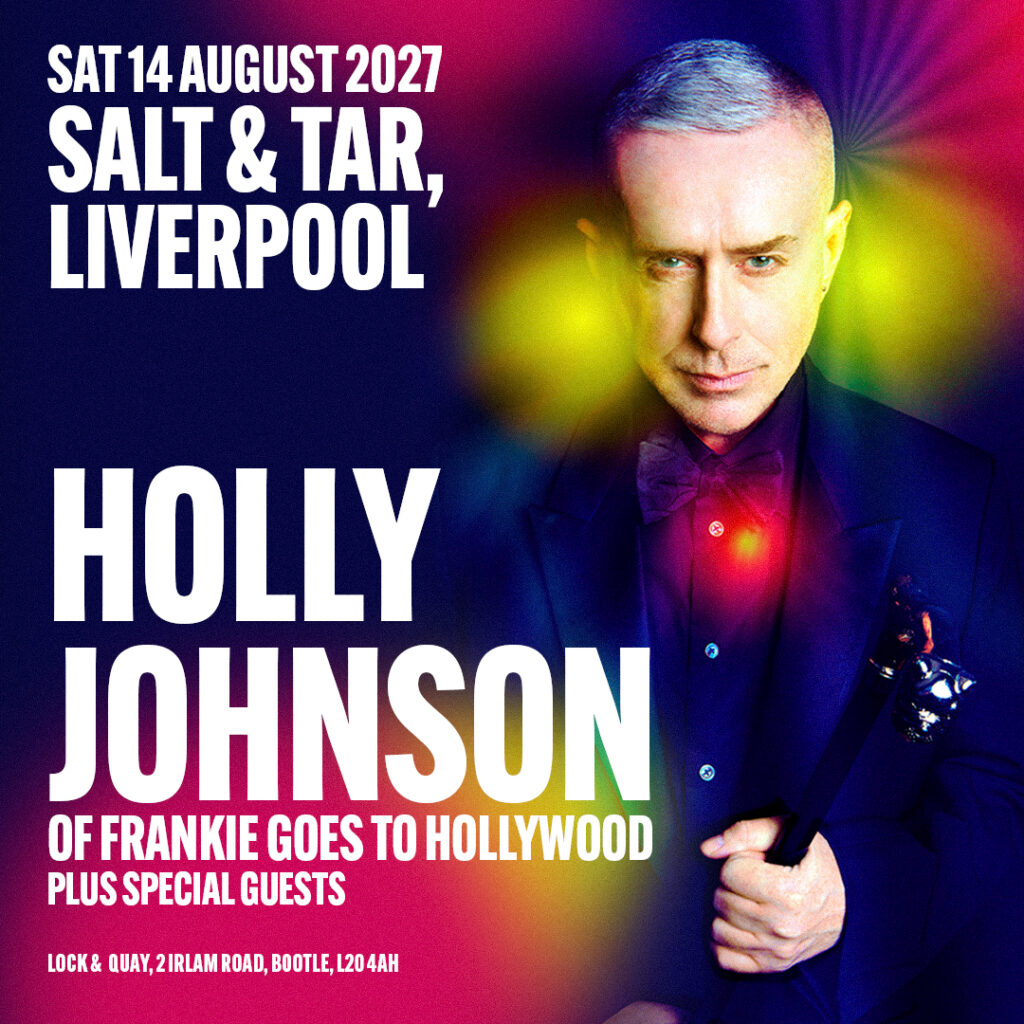 Holly Johnson announced as first headliner for Salt and Tar Music Weekender 2027